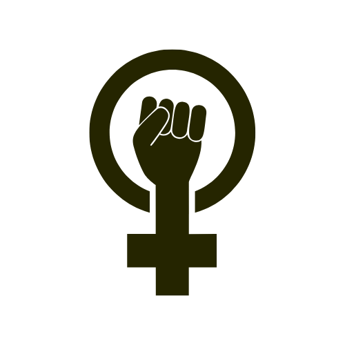 Venusssymbol mit Faust; Icon Fuer wen wir designen